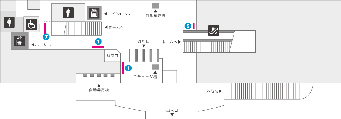 那覇空港駅コンコース