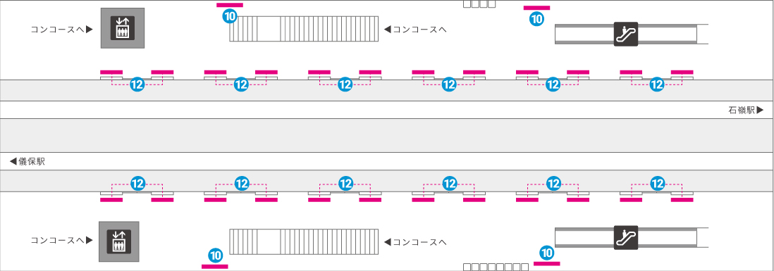首里駅ホーム